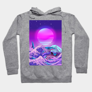 Great Wave off Kanagawa Whale Orca Hoodie