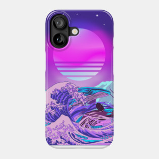 Great Wave off Kanagawa Whale Orca Phone Case