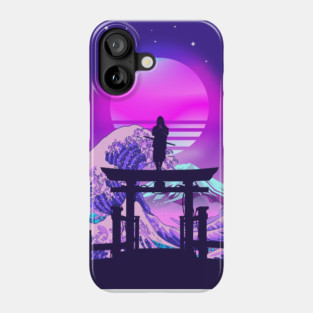 Great Wave off Kanagawa Ninja Phone Case
