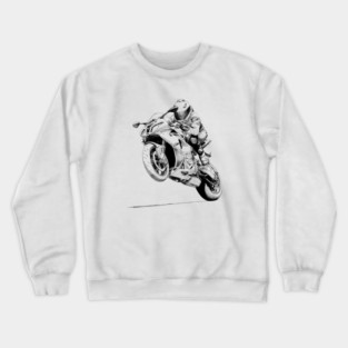 Motorcycle Crewneck Sweatshirt