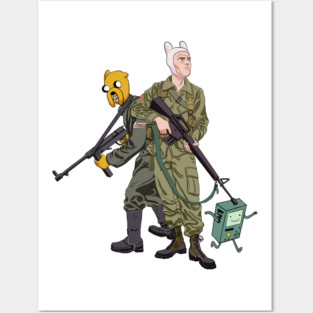 Jake and Finn Posters and Art