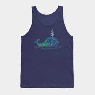 Water Pageant Whale Tank Top