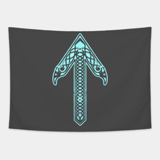 norse mythology viking rune symbols Tapestry