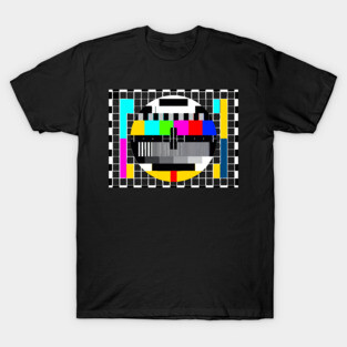 Television Test Screen No Signal T-Shirt
