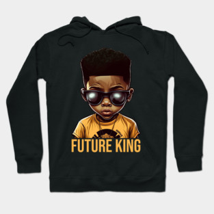 Future King, African American Boy Hoodie