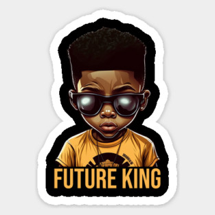 Future King, African American Boy Magnet
