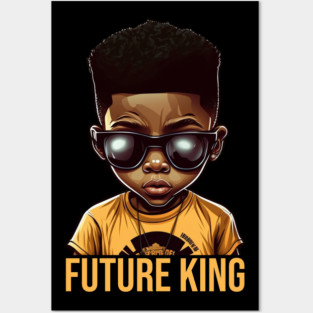 Future King, African American Boy Posters and Art