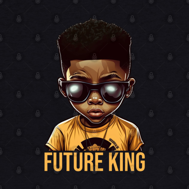 Future King, African American Boy by UrbanLifeApparel