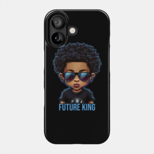 Future King, African American Male child Phone Case