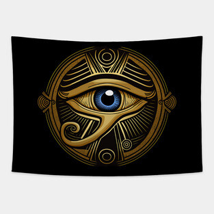 Eye of Ra, Egyptian Symbol Tapestry
