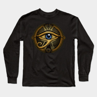 Eye of Ra, Egyptian Symbol Long Sleeve T-Shirt