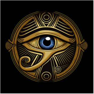 Eye of Ra, Egyptian Symbol Posters and Art