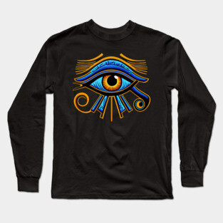 Eye of Ra, Egyptian Symbol, Eye of Horus Long Sleeve T-Shirt