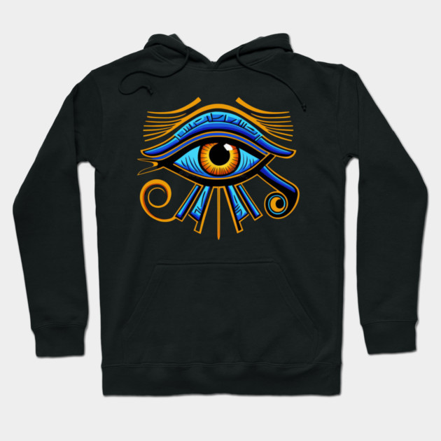 Eye of Ra, Egyptian Symbol, Eye of Horus Hoodie by UrbanLifeApparel