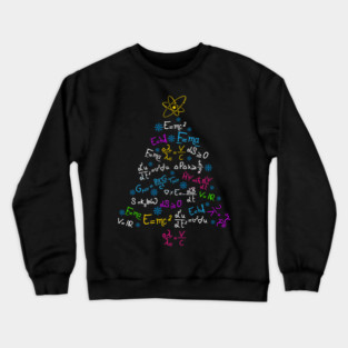 Physics Christmas Tree Crewneck Sweatshirt