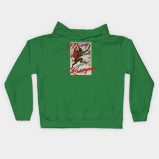 Merry Krampus Kids Hoodie