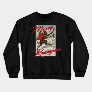 Merry Krampus Crewneck Sweatshirt