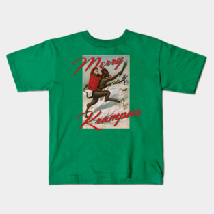 Merry Krampus Kids T-Shirt