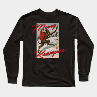 Merry Krampus Long Sleeve T-Shirt