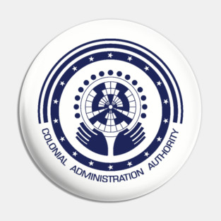 Colonial Administration Authority Pin