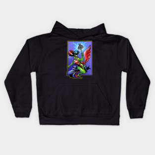 Harley Bride of Frankenstien Kids Hoodie