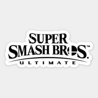 Super Smash Bros. Ultimate Logo Sticker