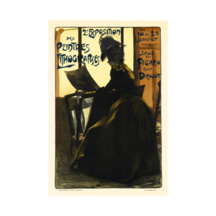 EXPOSITION DES PEINTRES LITHOGRAPHES 1898 Maitres De L' Affiche Collection Vintage Poster T-Shirt