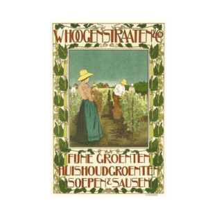 WHOOGENSTRAATEN & CO 1900 by Artist Van Caspel Maitres De L' Affiche Collection T-Shirt