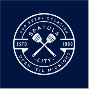 Spatula City Est. 1989 - UHF vintage logo Posters and Art