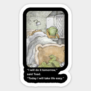 Frog and Toad meme Sticker