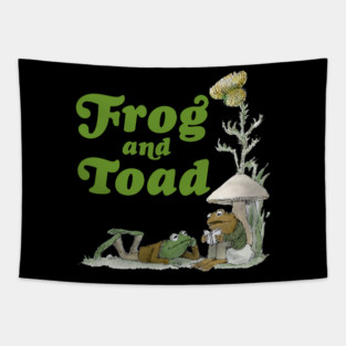 Frog and toad Funny Tapestry