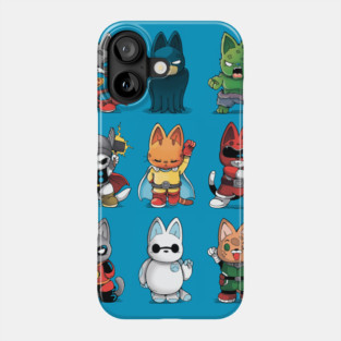 Hero Kittens Phone Case