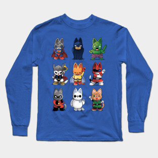 Hero Kittens Long Sleeve T-Shirt