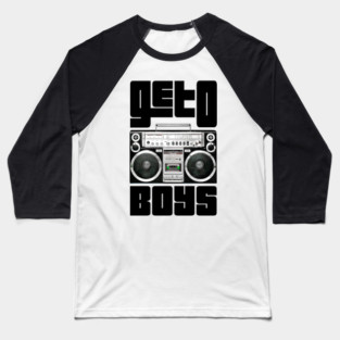 Geto Boys / Original Retro Fan Art Design Baseball T-Shirt