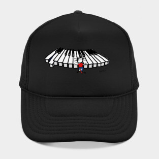 Flying piano Hat