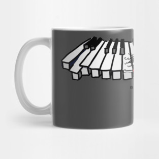 Flying piano Mug