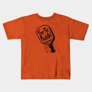 Fear The Paddle Pickleball Kids T-Shirt
