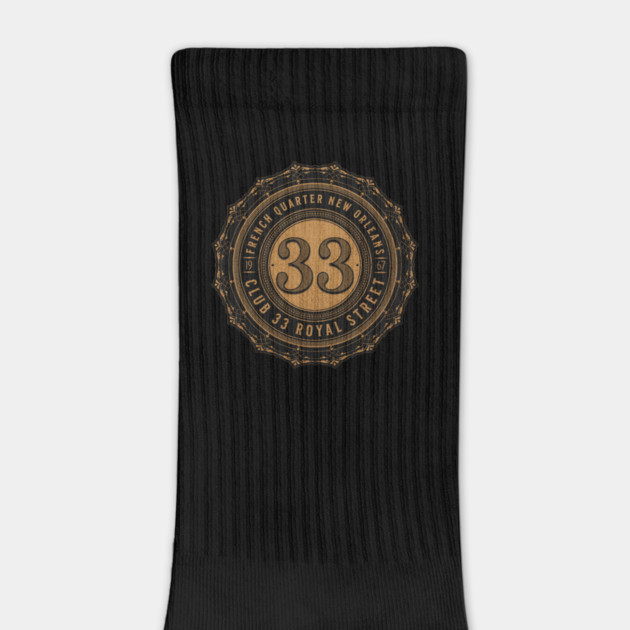 Club 33 French Quarter New Orleans Orlando Florida Secret Society Retro design by Joaddo