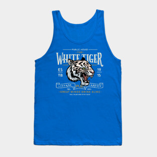White Tiger Pub Tank Top