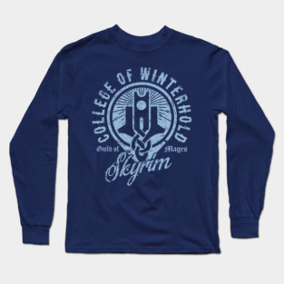 College of Winterhold Long Sleeve T-Shirt