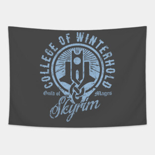 College of Winterhold Tapestry