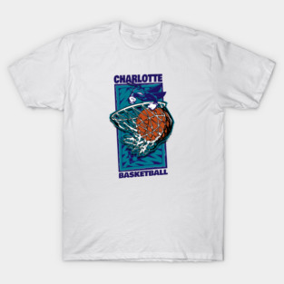 Charlotte Basketball 90's Style T-Shirt
