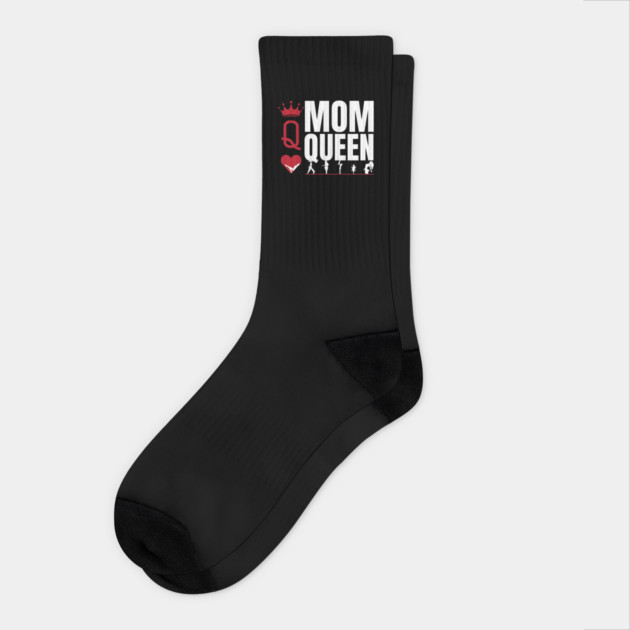 Mom Queen of Hearts Socks by REG