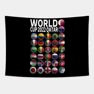WORLD CUP 2022 QATAR Tapestry