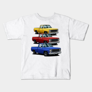Chevy C10 Pickup truck Kids T-Shirt