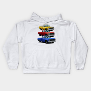Chevy C10 Pickup truck Kids Hoodie