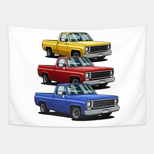 Chevy C10 Pickup truck Tapestry