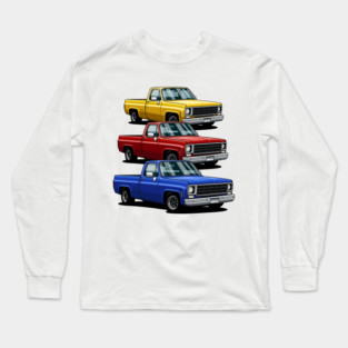 Chevy C10 Pickup truck Long Sleeve T-Shirt