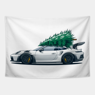 GT3 RS 992 Xmas tree Tapestry