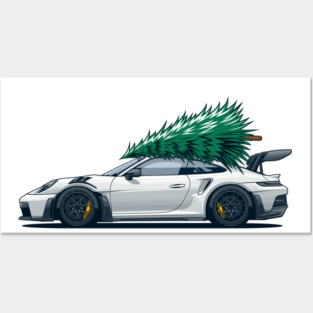 GT3 RS 992 Xmas tree Posters and Art